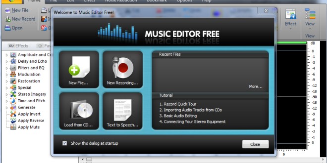 free editing music software