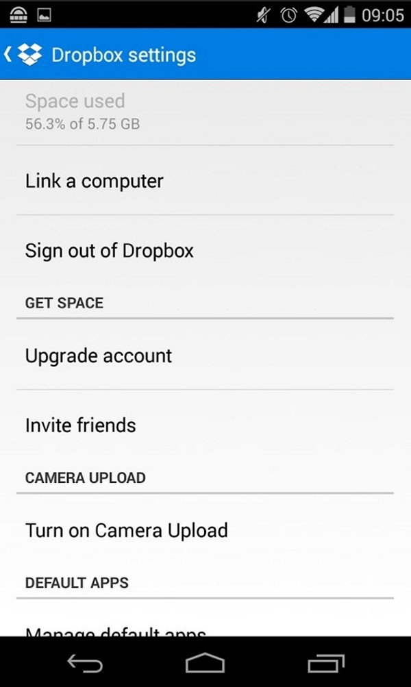 download the last version for android Dropbox 177.4.5399