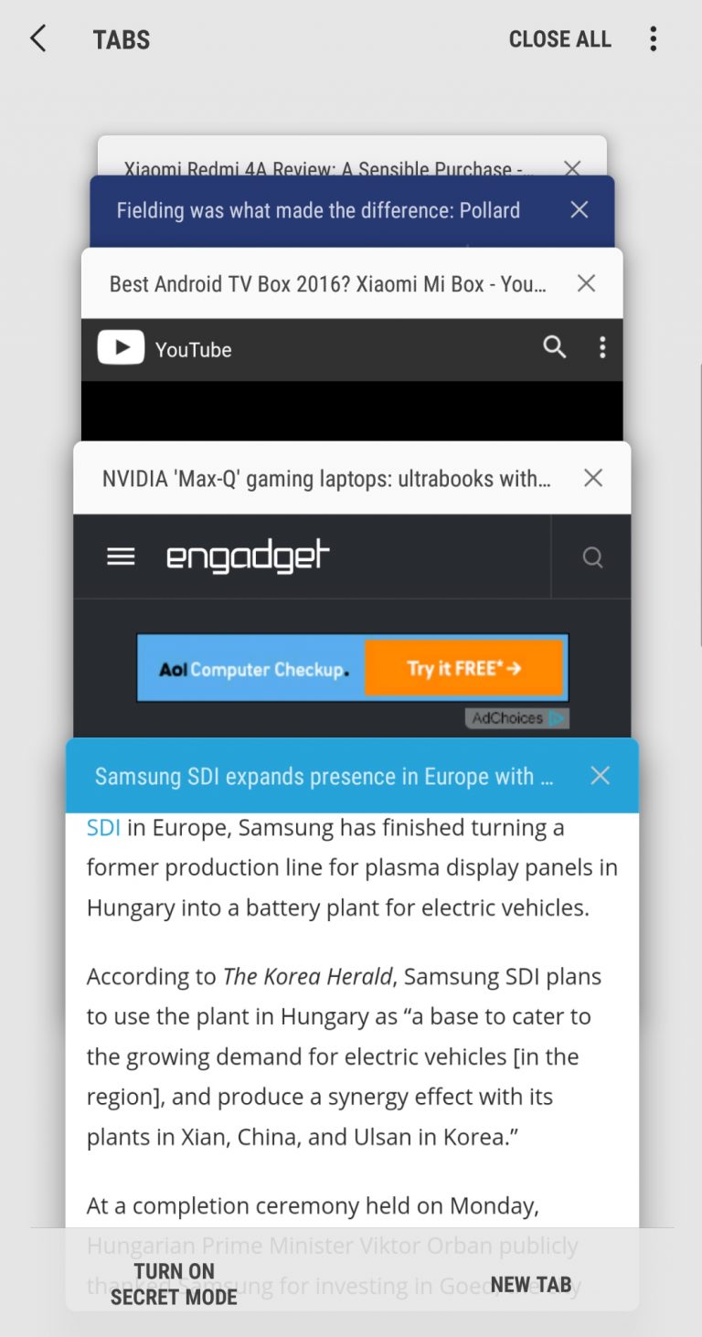 how to change default video player on android while online