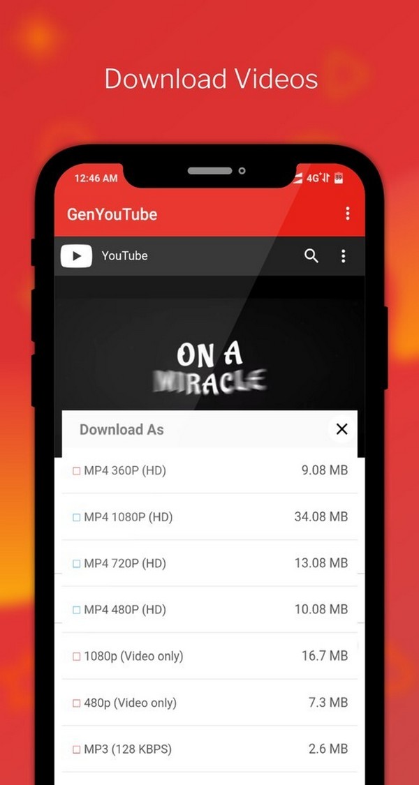 Genyoutube Youtube Downloader - Old version for Android
